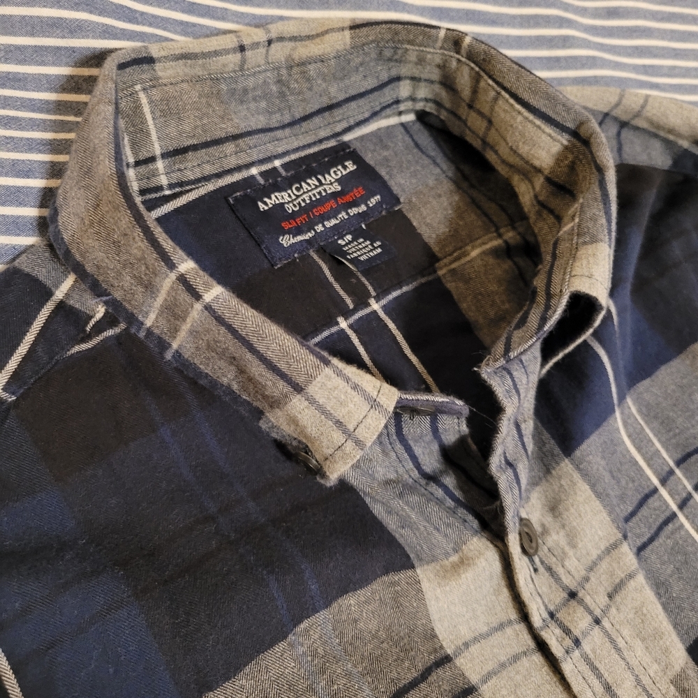 American Eagle Plaid Shirt